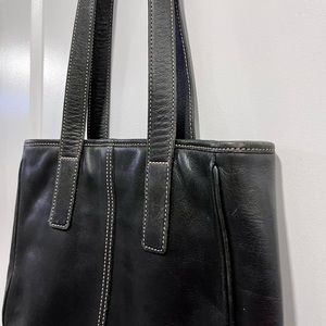 Coach Hampton Lunch Tote | Black Leather